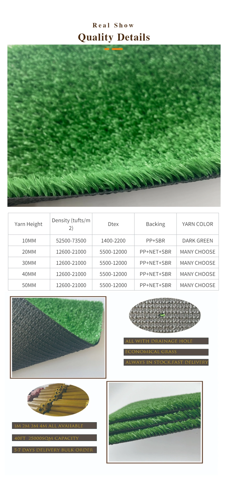 Garden Office and School Outdoor Artificial Grass Outdoor Grass Carpet Artificial Grass Turf Artificial Grass Bush