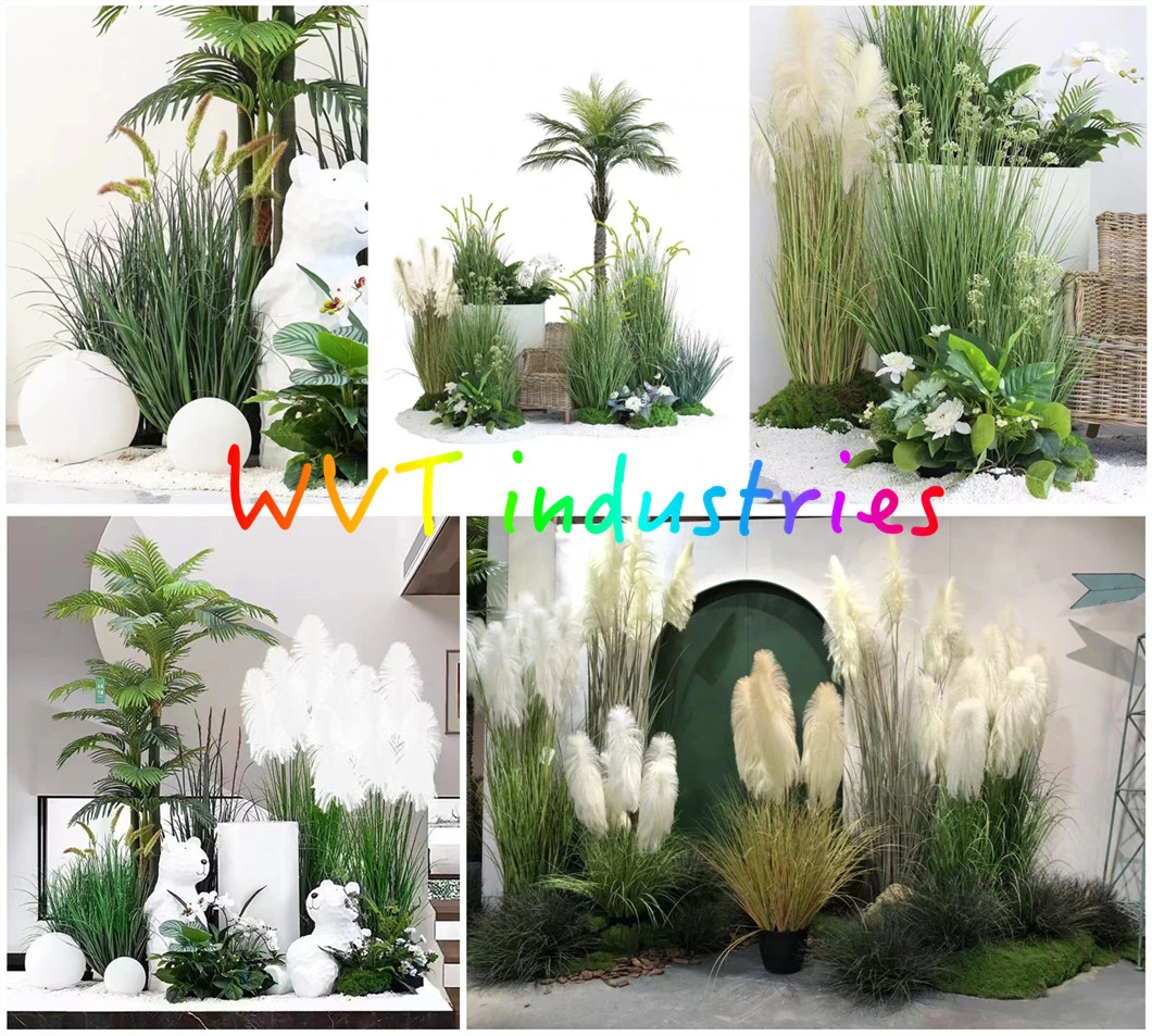 Artificial Flower Tree Potted Plant Faux Needle Kwai Tree Bonsai for Decoration