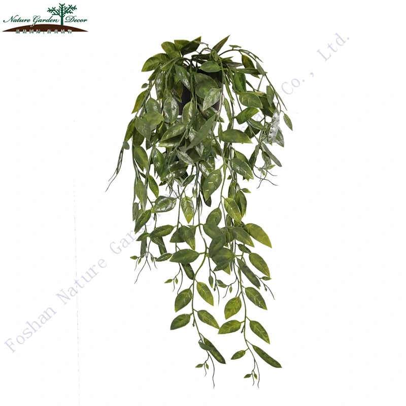 Cheap House Decor Greenery Plant Faux Hanging Plants Silk Artificial Vines