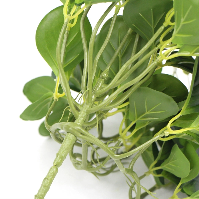 Modern Design 50 Cm Watercress Leaf Plastic Artificial Leaves Branches IVY Vine for Home Backdrop Decoration