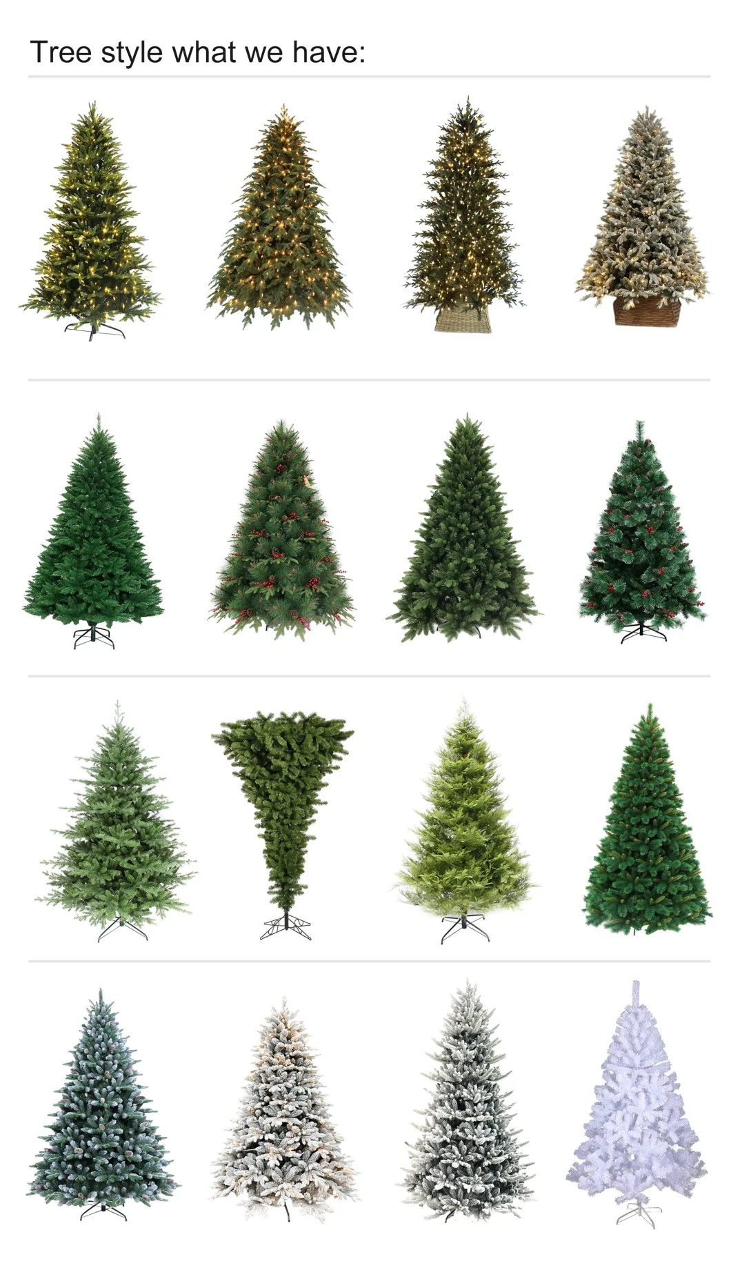 High Quality Green 210cm Dense Artificial Christmas Tree with Pine Cone