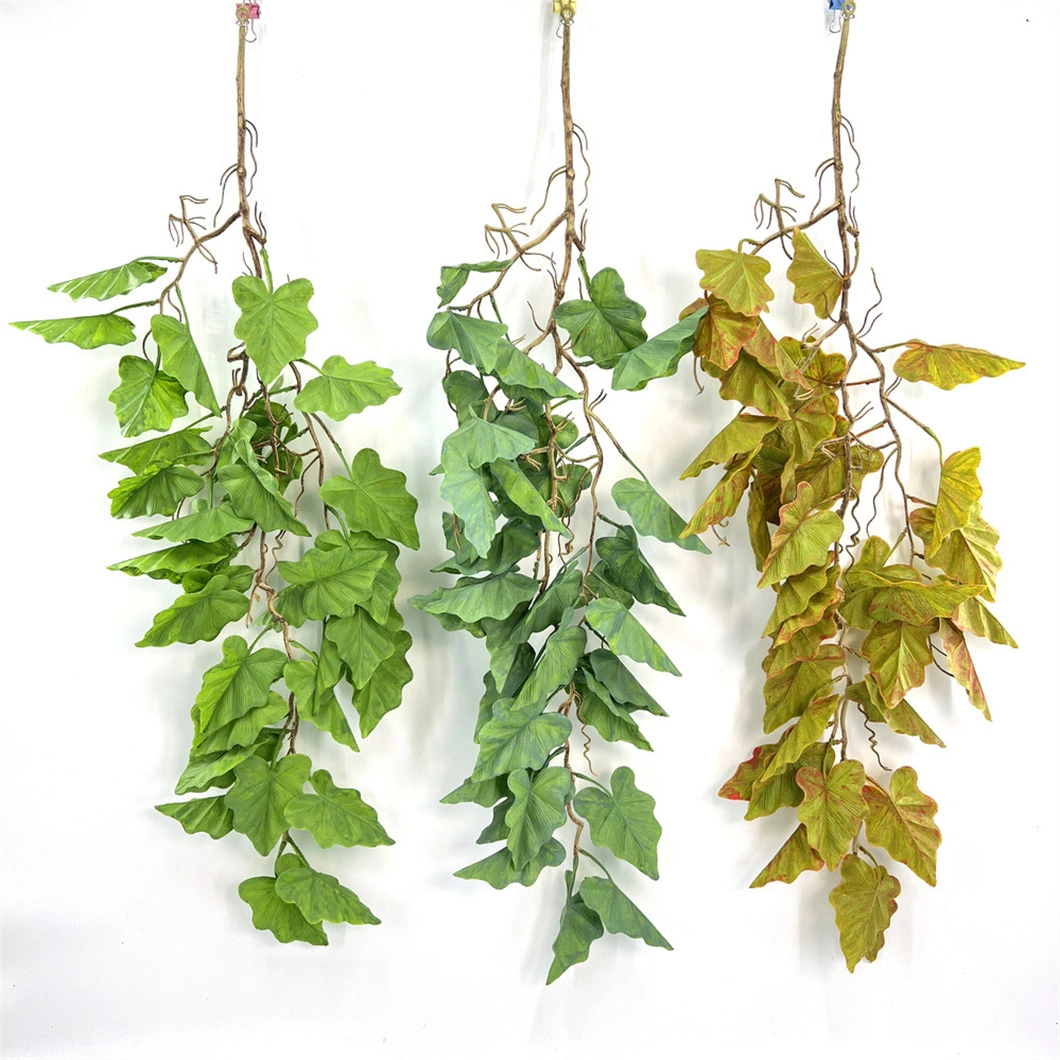 Artificial Fern Foliage Flower Rattan Faux IVY Leaves Vines Wall Hanging Plant