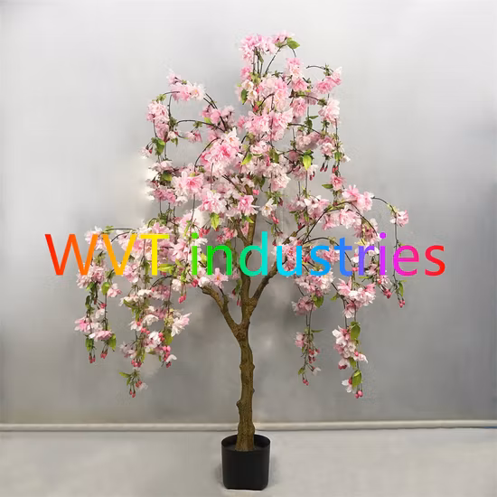 WVT 人工ツリーポットプラスチック植物人工サボテン屋内盆栽