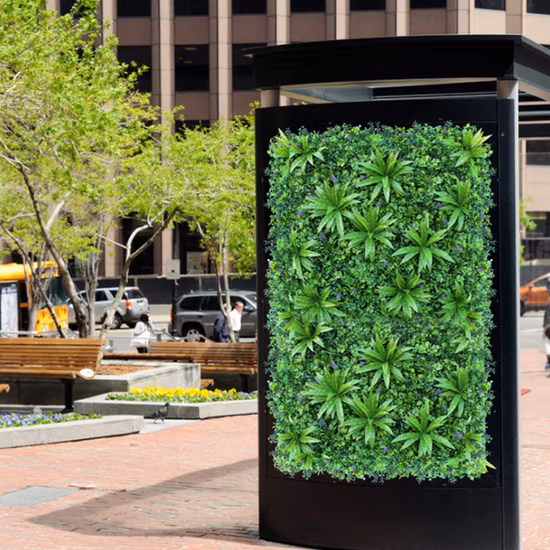 UVカット人工グリーングラスウォール 100cm×100cm