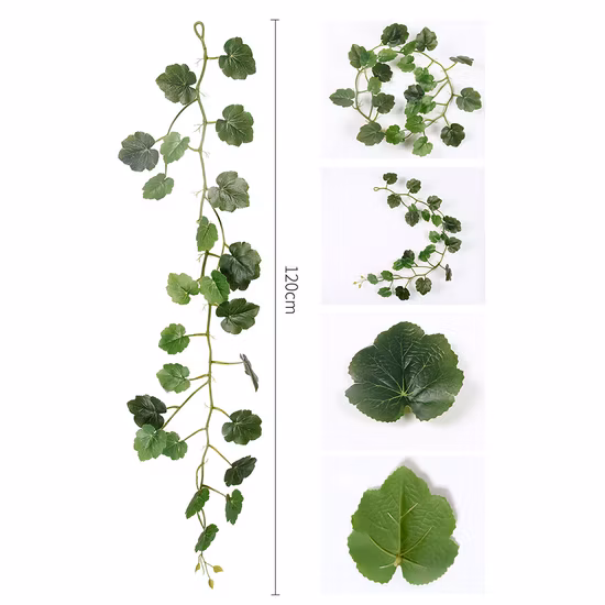 人工緑のつるベゴニアの葉家の装飾用 Vite F