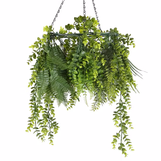 中国工場の安いホテルの天井装飾人工植物の葉つる柳の装飾