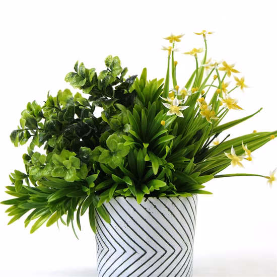 人工景観、鉢植え、人工植物、装飾盆栽