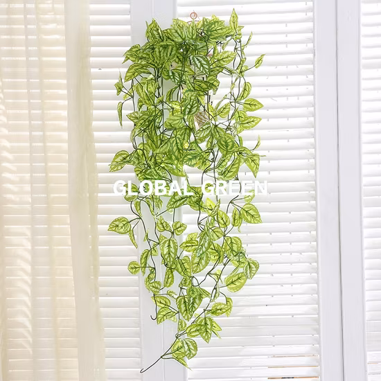 人工葉植物、籐、人工緑葉、吊り下げ蔓